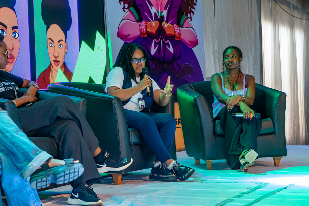 Exhibition hall brand activations and gaming showcase